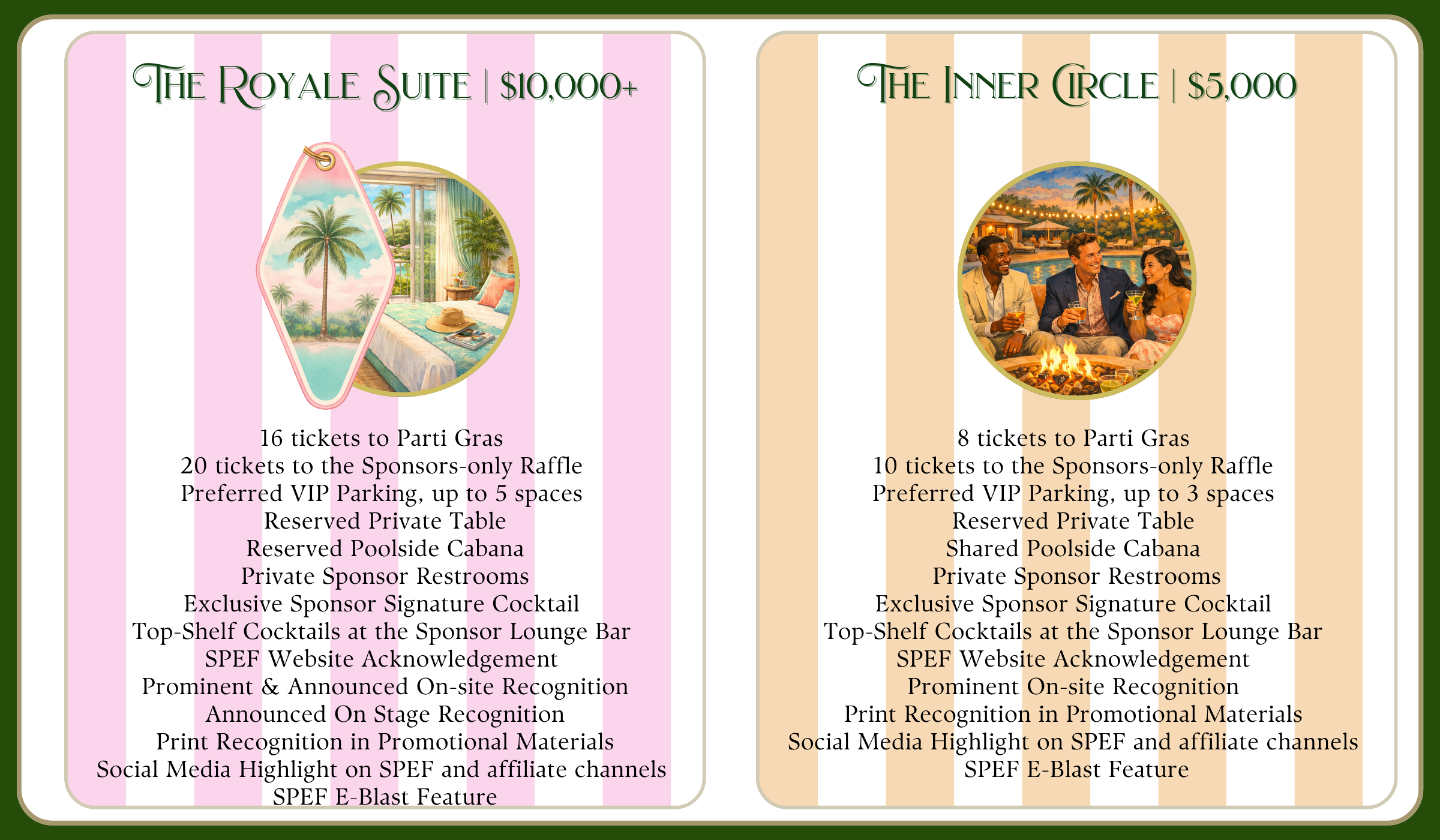 PG26 Royal Suite and Inner Circle Benefits